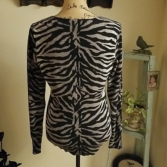 Bundle 2/$20 Express Animal Print Sweater - Picture 2 of 4